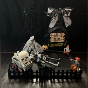 Halloween Graveyard Tray